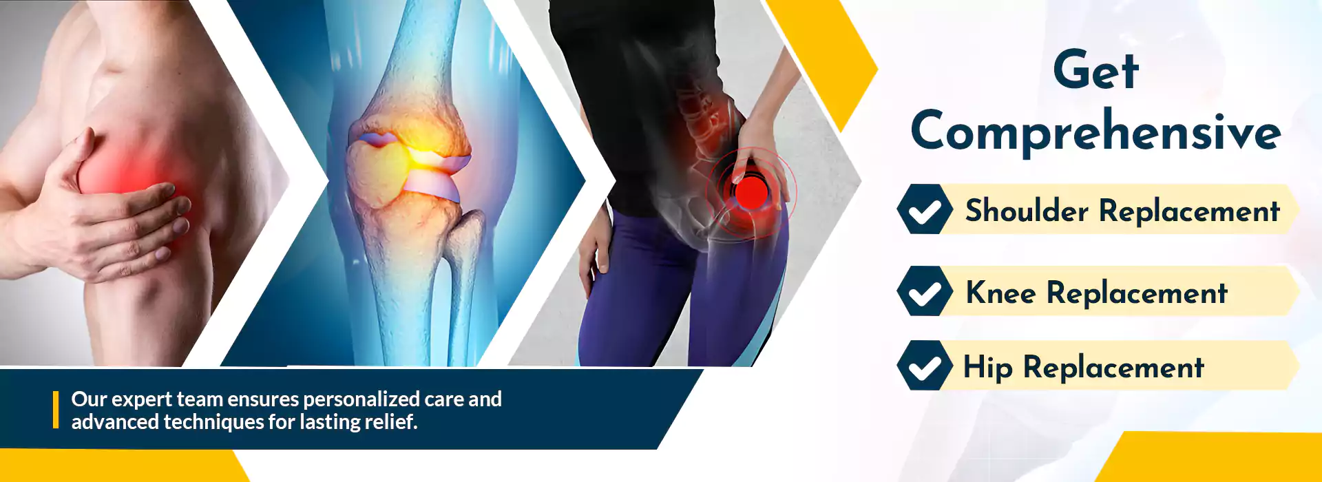 OSTEOLUXE BANNER 4 - hip,shoulder, knee